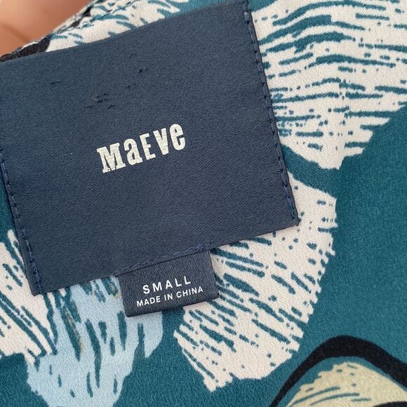 Anthropologie Maeve Swing Dress Floral Print Size Small - Picture 7 of 8